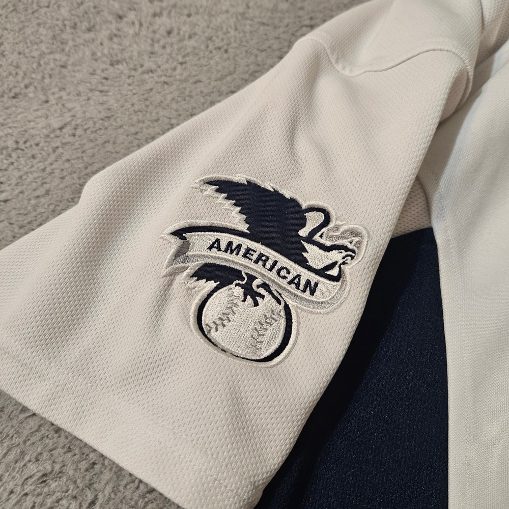Vintage Nike Authentic Derek Jeter #2 New York Yankees Jersey Mens Large White - Picture 4 of 15